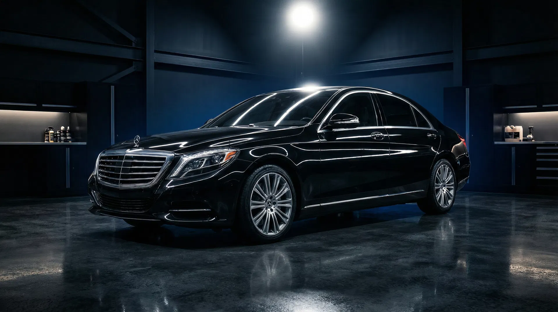 Premium car detailing studio