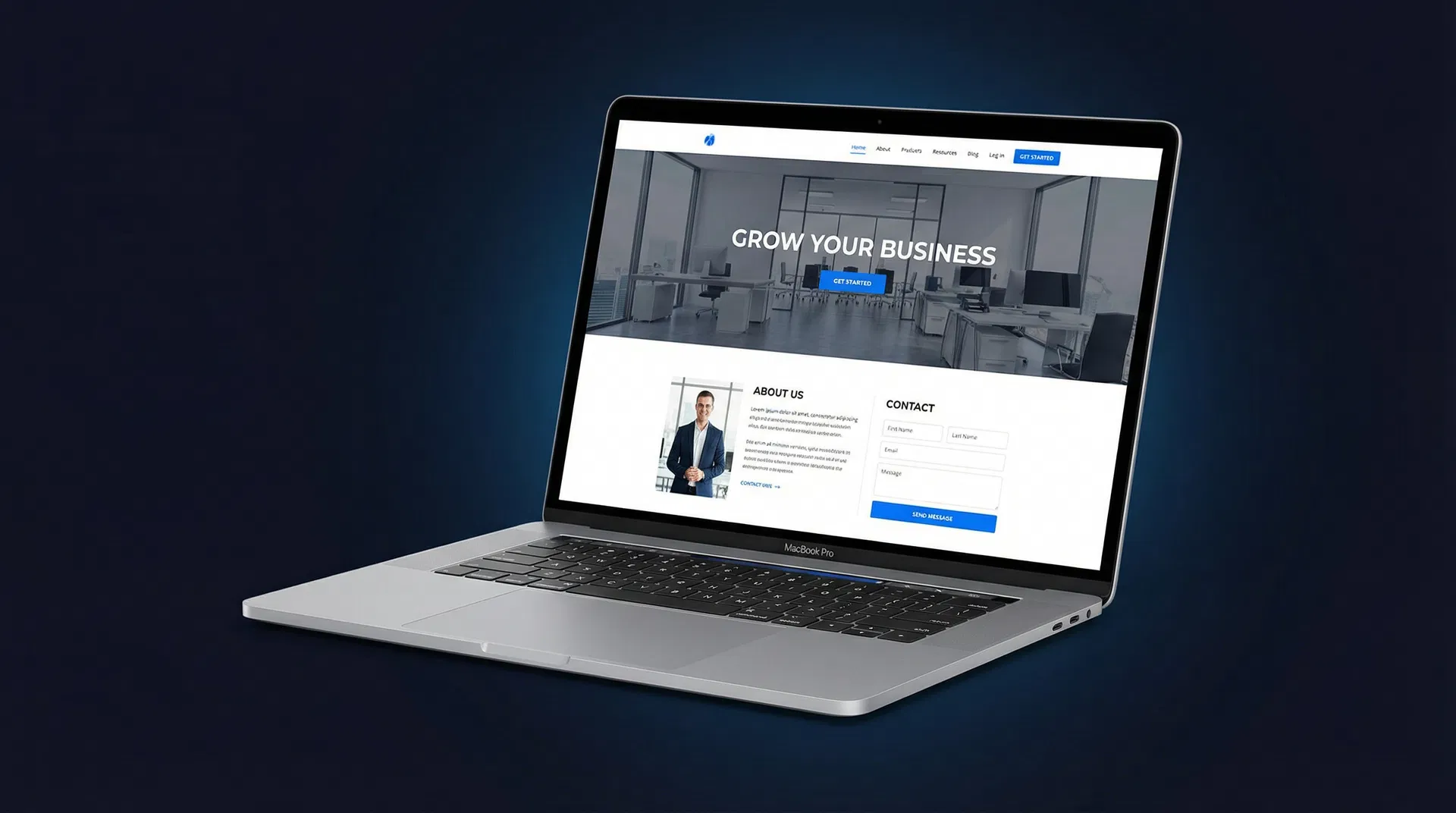 Simple websites example