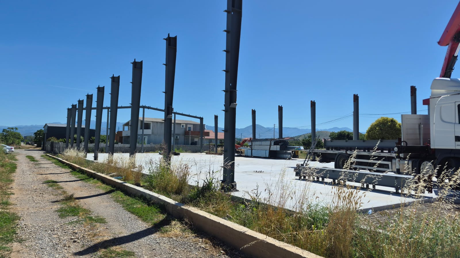 Montenegro Steel Structure Project: On-Site Progress Update 6
