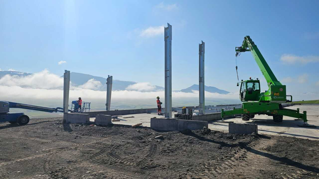 Fankuitu Egg Farm in Iceland: Steel Structure Installation Progress 3