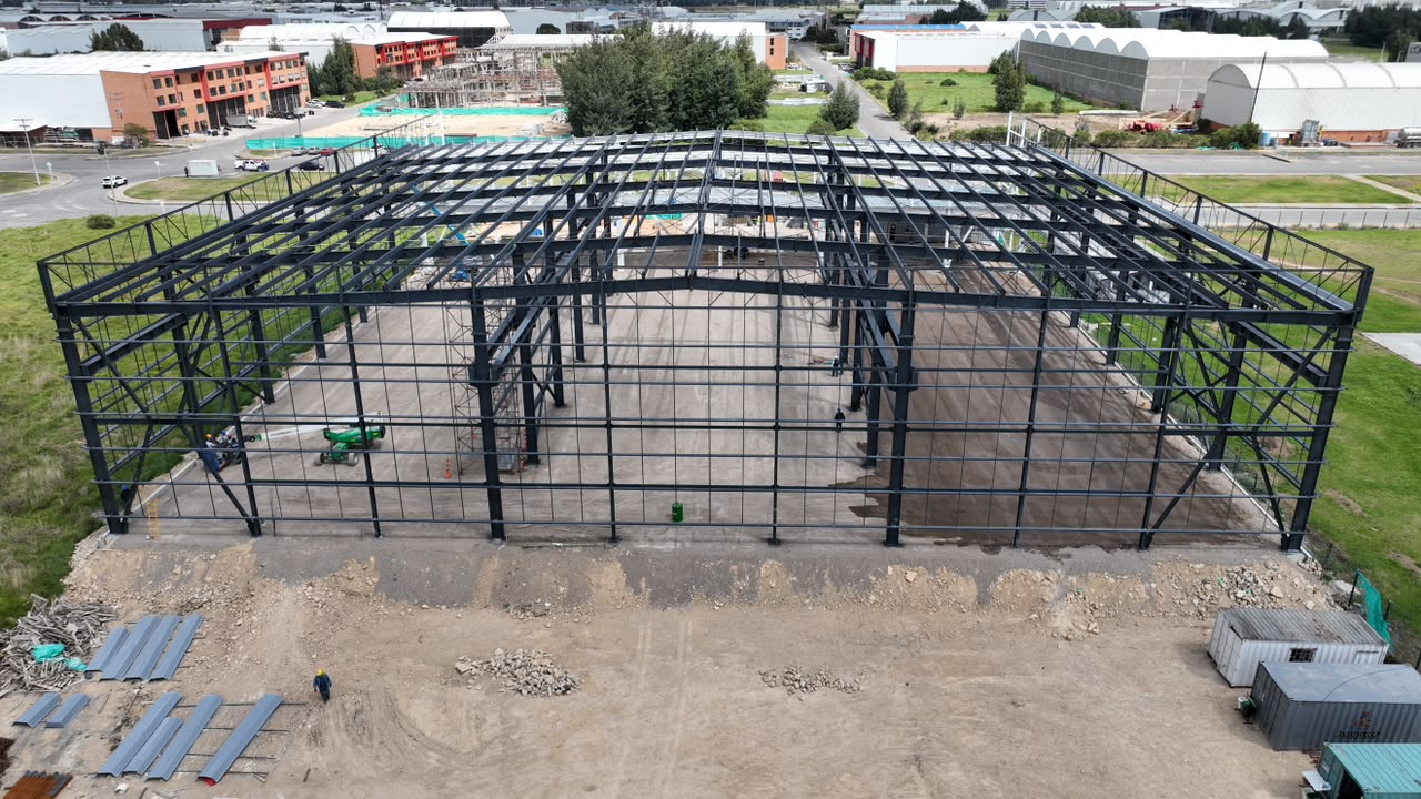 Steel Structure Project in Colombia | Construction Progress 2