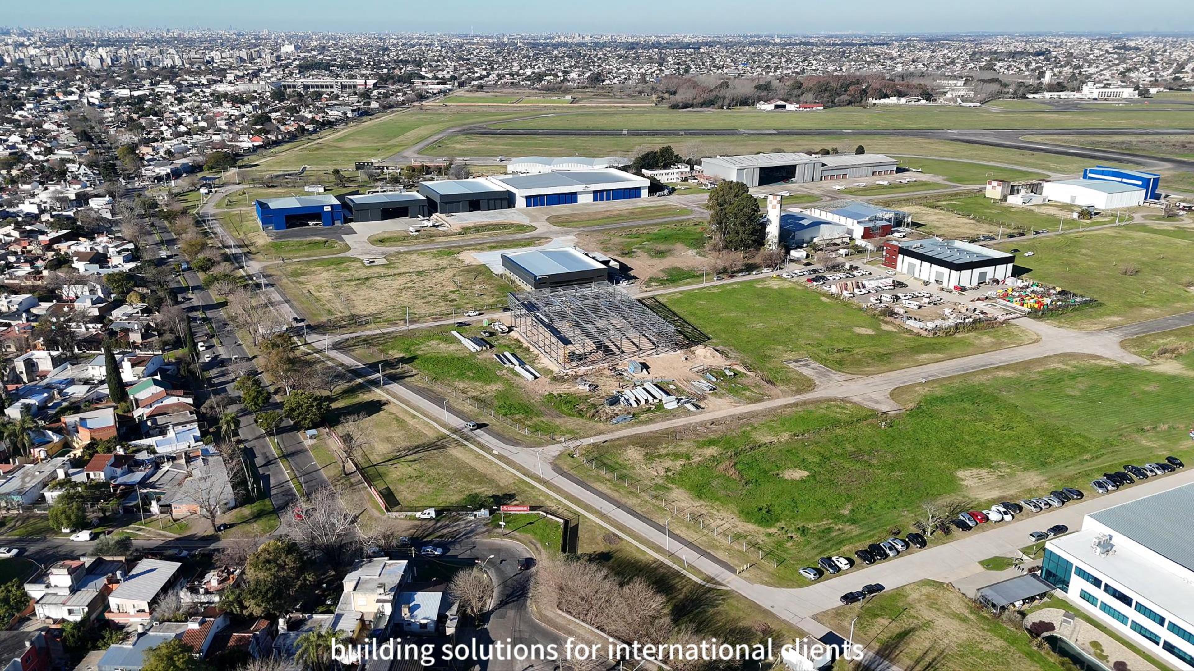Steel Structure Warehouse Construction in Argentina | 54×39×12m Industrial Building by Lanying Steel