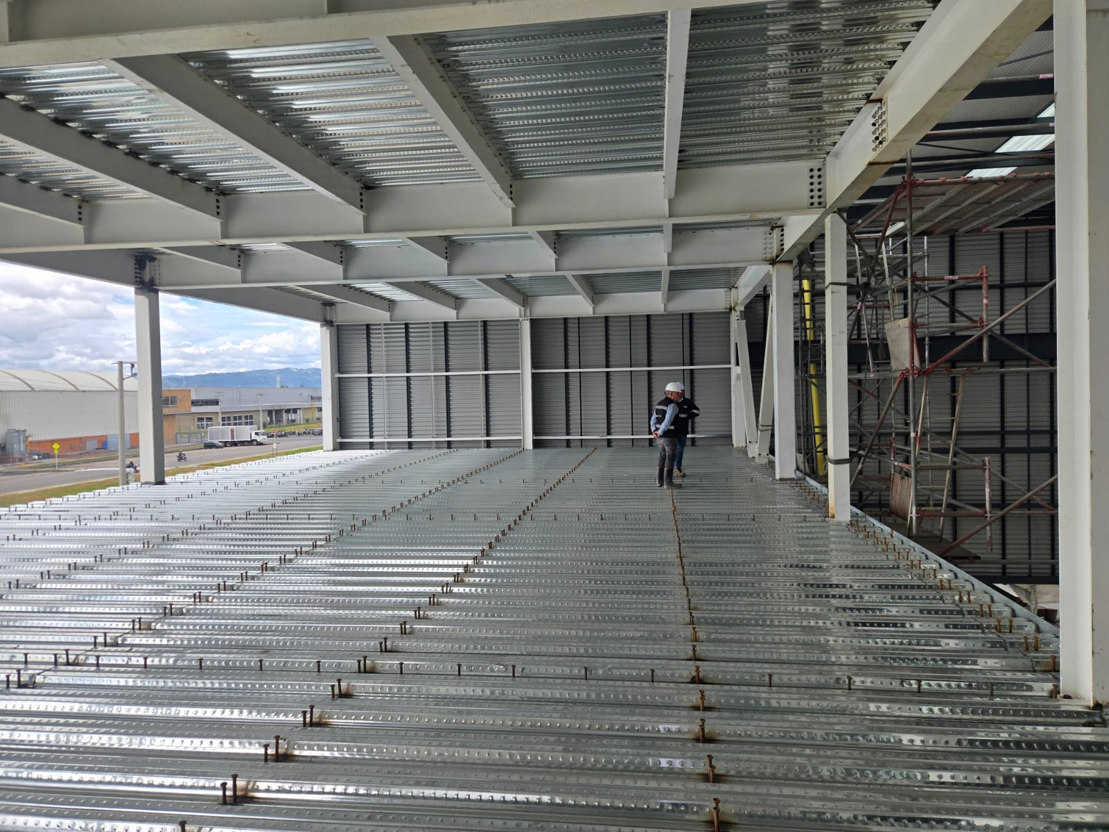 Steel Structure Project in Colombia | Construction Progress 5