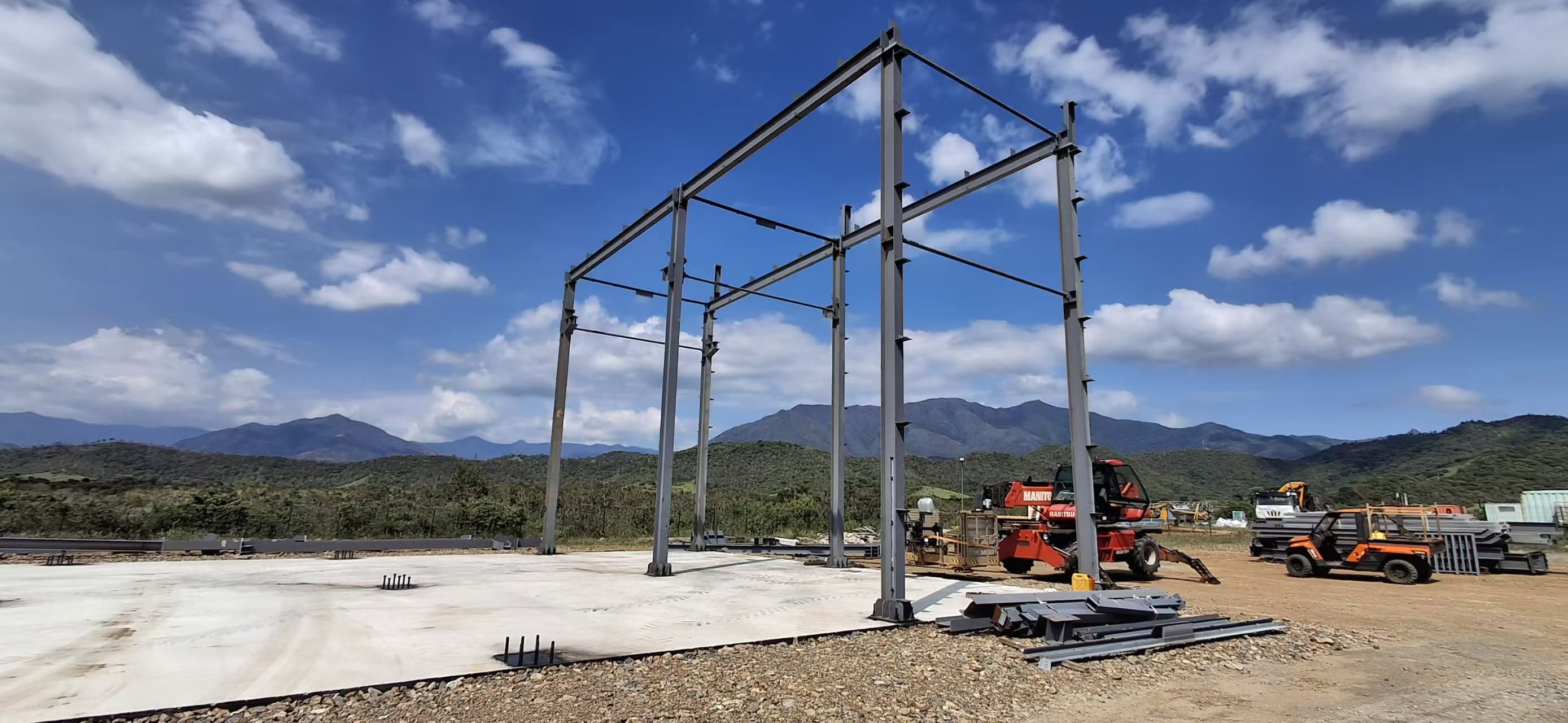 Another successful steel structure warehouse project completed in New Caledonia! 4