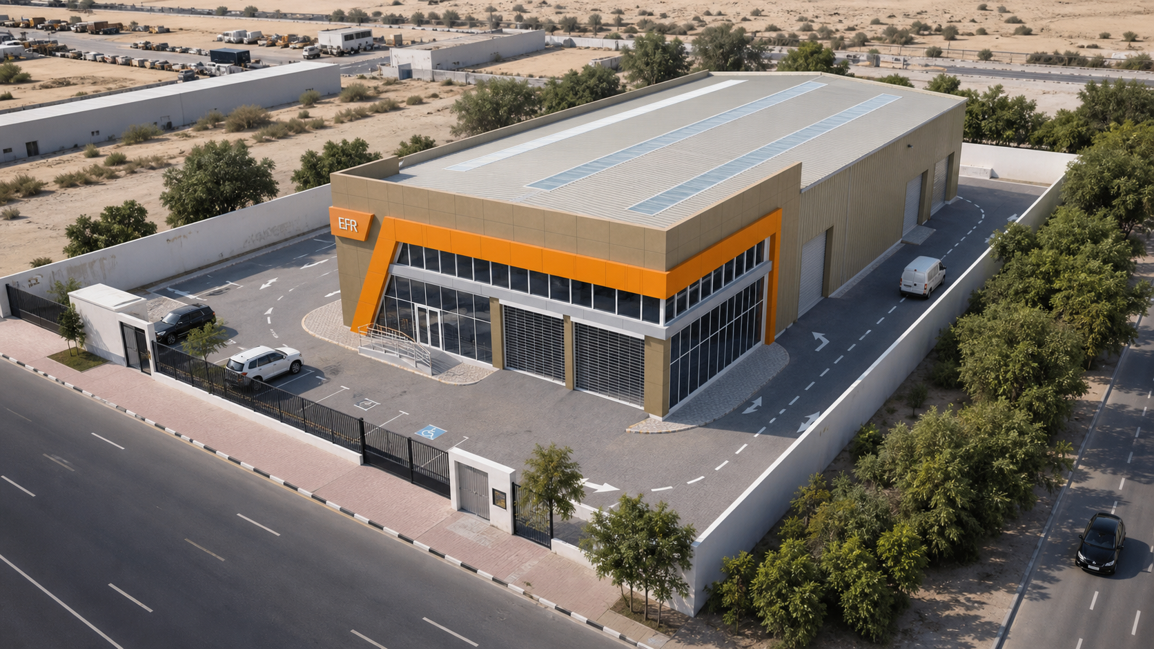 United Arab Emirates, Warehouse, 871 m²