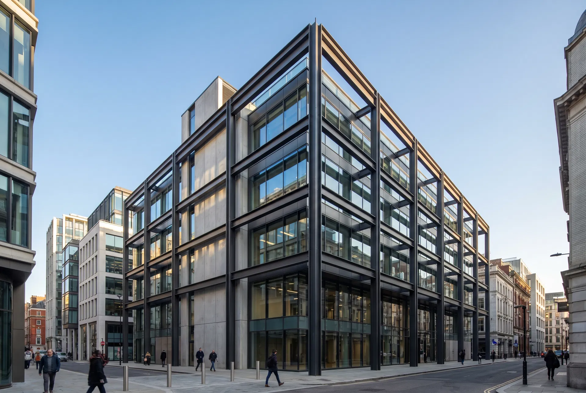 Multi-story Steel Frame