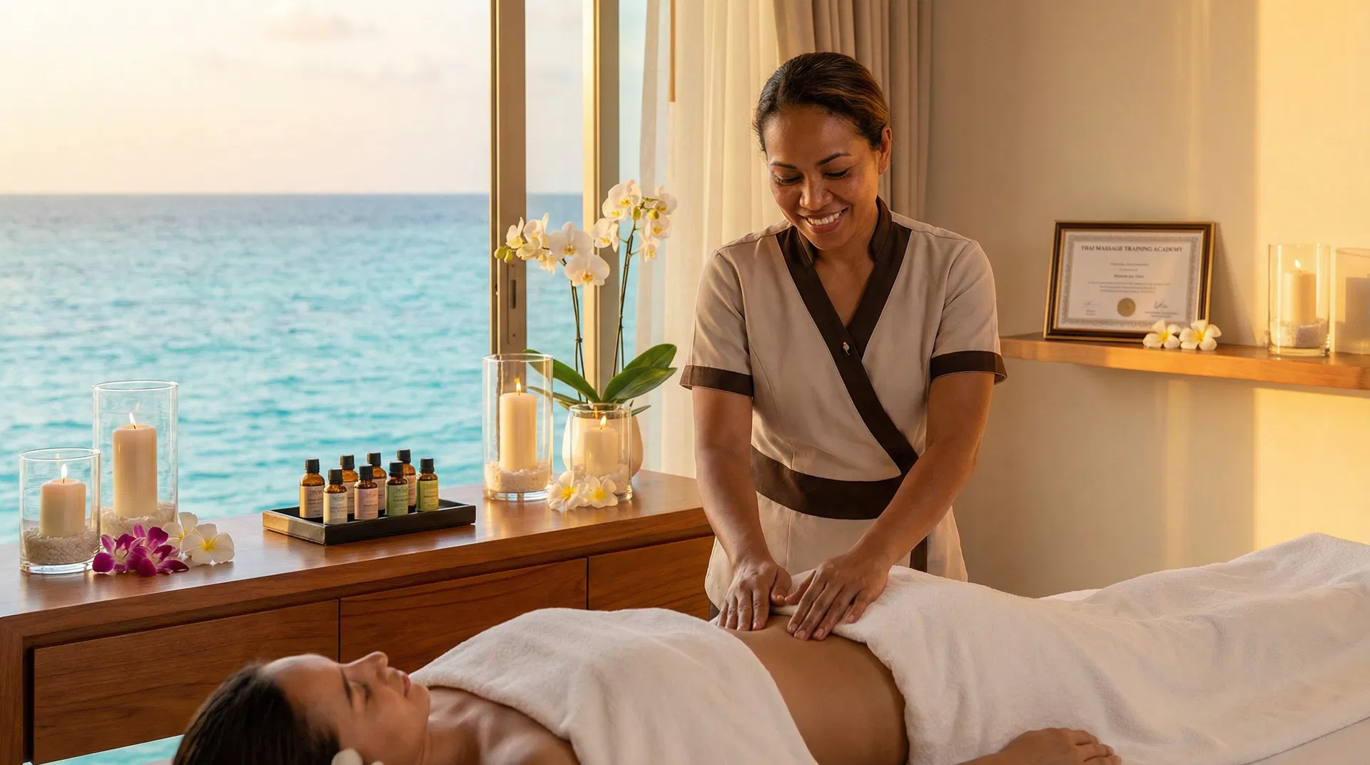 how to become Thai massage therapist