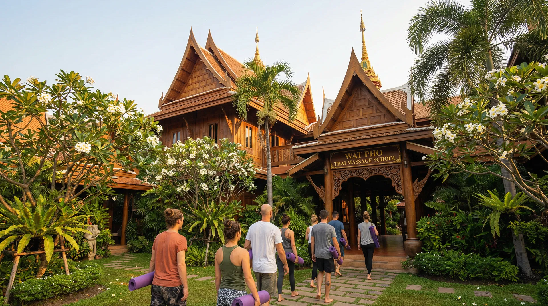 Thai massage school Bangkok