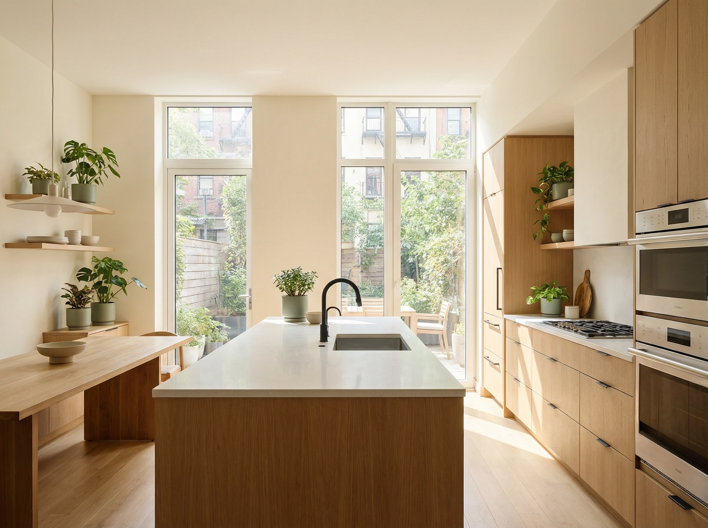 Modern kitchen interior