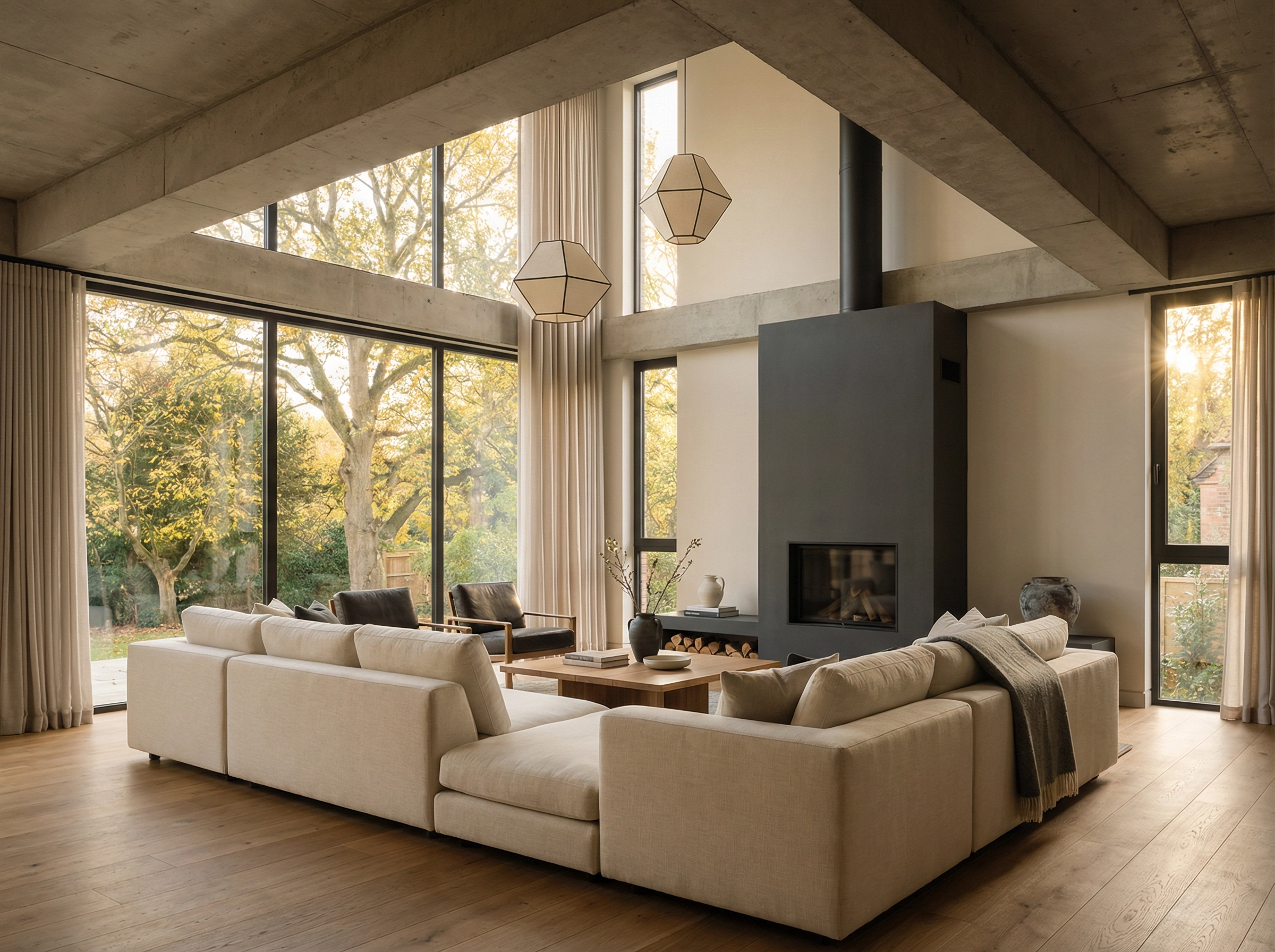 Modern living room interior