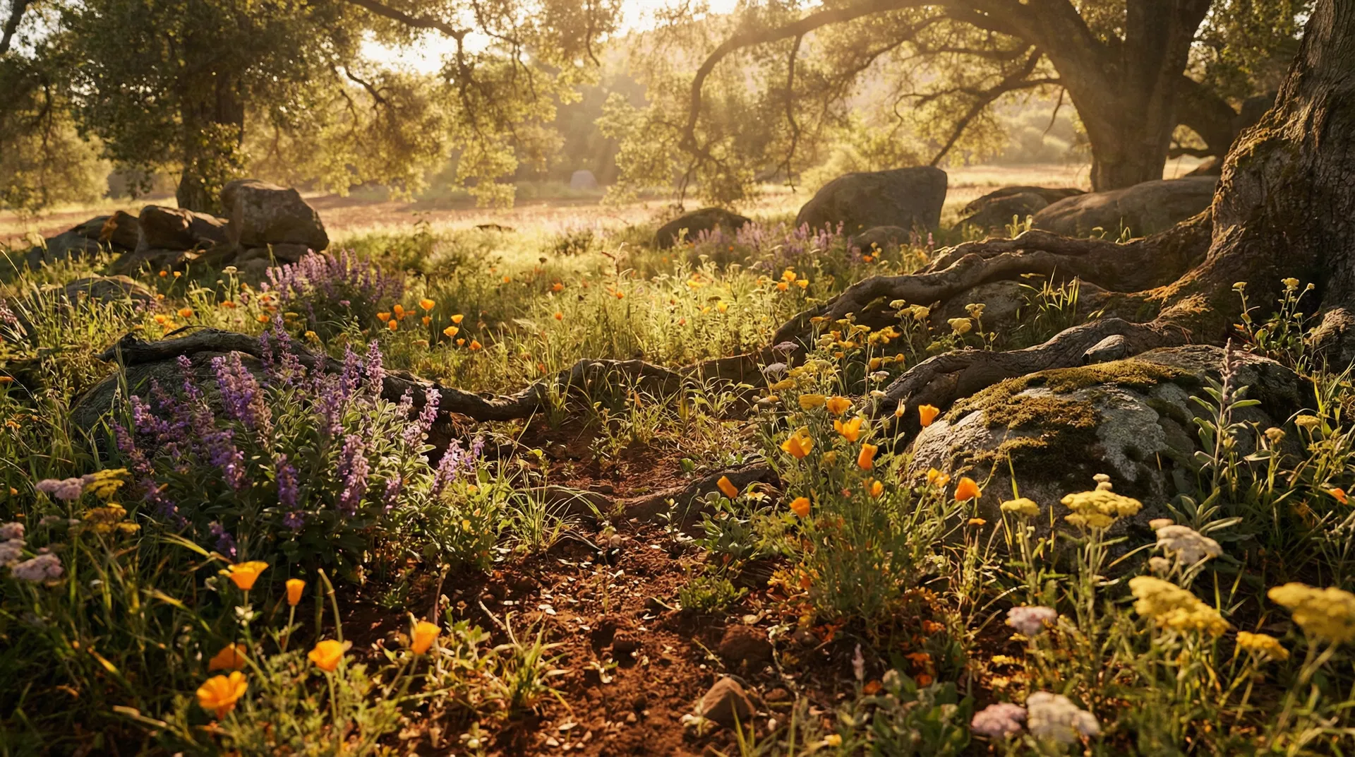 ALVARA Sanctuary — native wildflowers and regenerative landscape