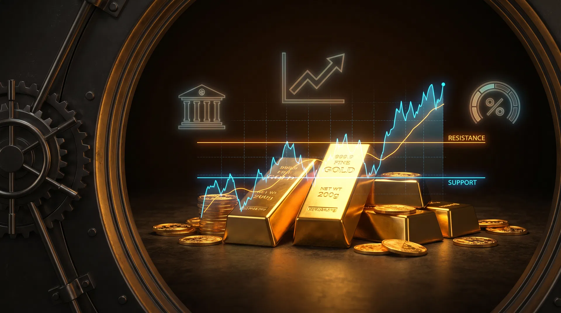 黃金投資入門：影響金價的關鍵因素與交易策略