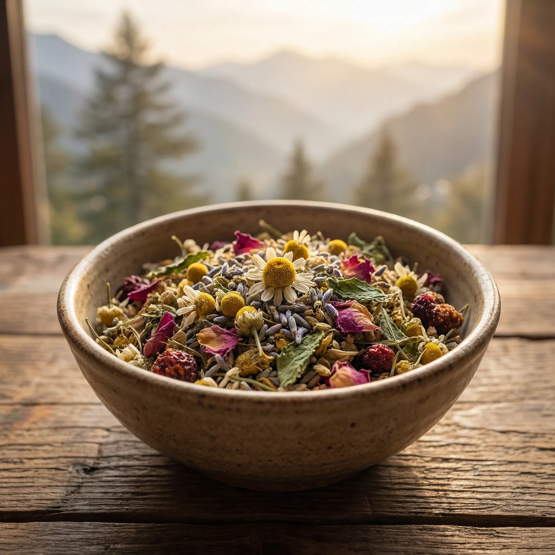 Herbal Mountain Tea Blends