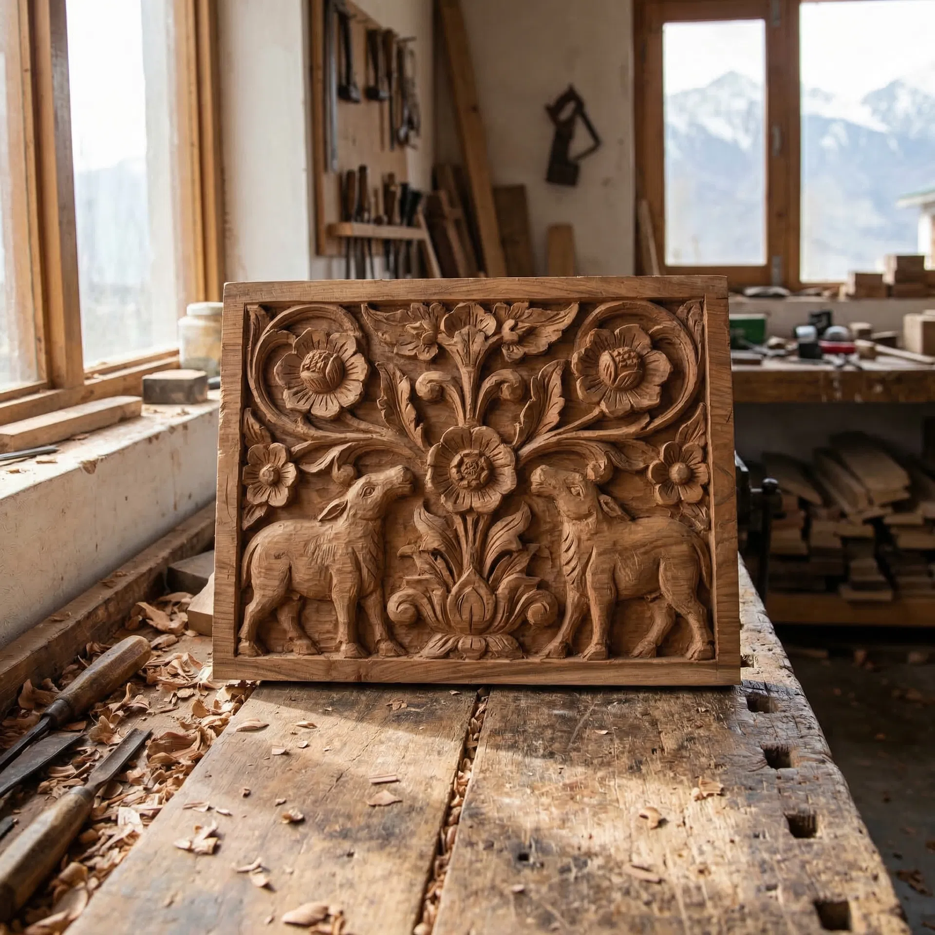 Woodcrafts (Deodar Carving)