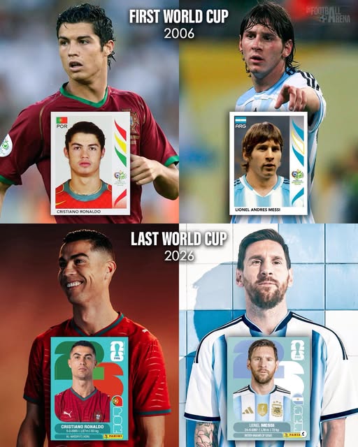 Messi and Ronaldo Gear Up for Sixth and Final World Cup in North America