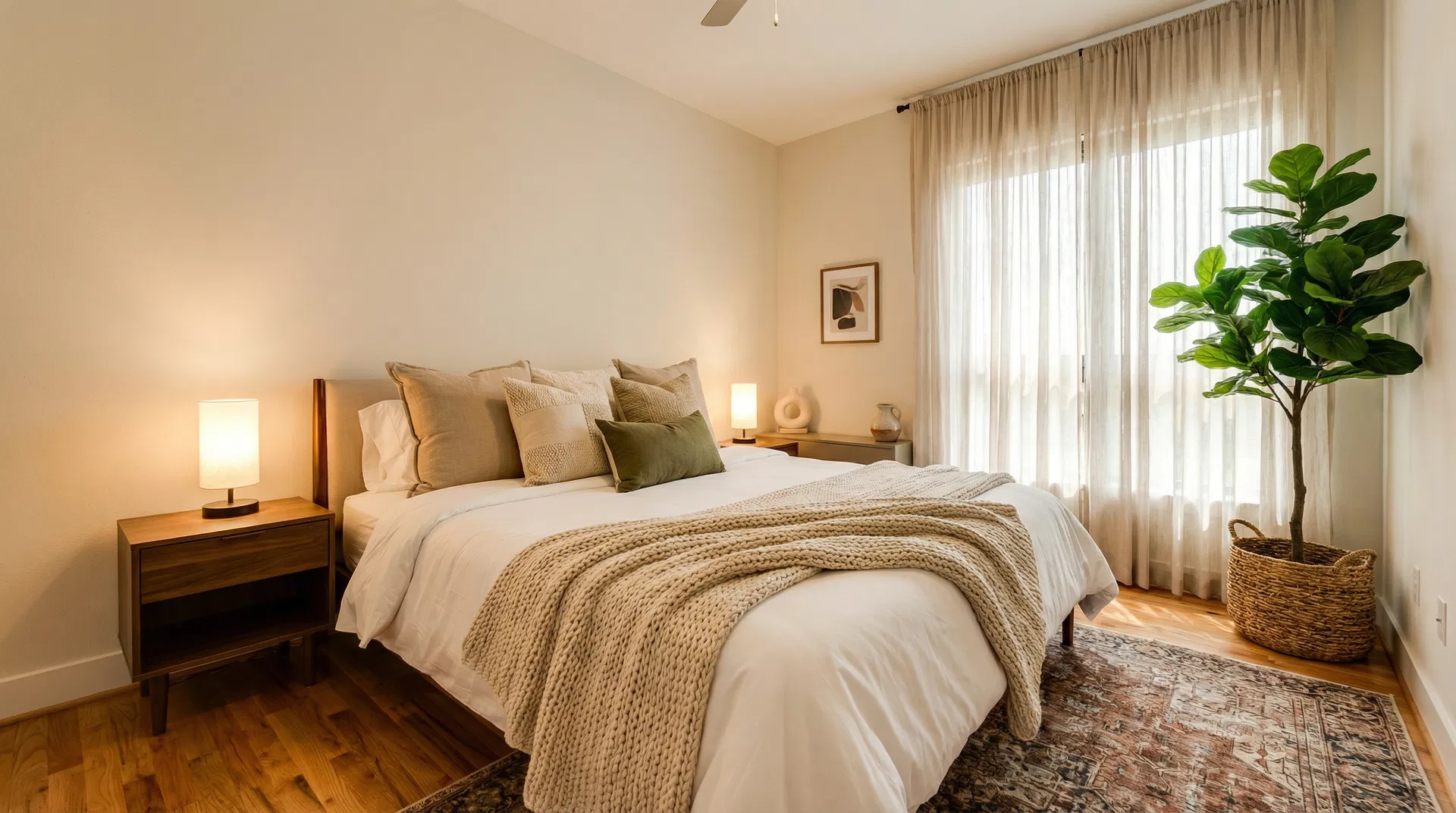 Professional smoke remediation service — rental property