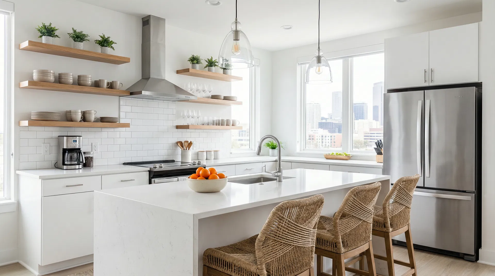 Professional deep cleaning service — rental property