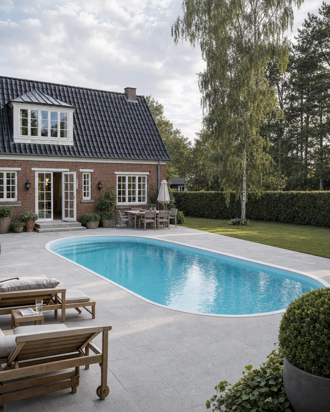 Fiberglass pool