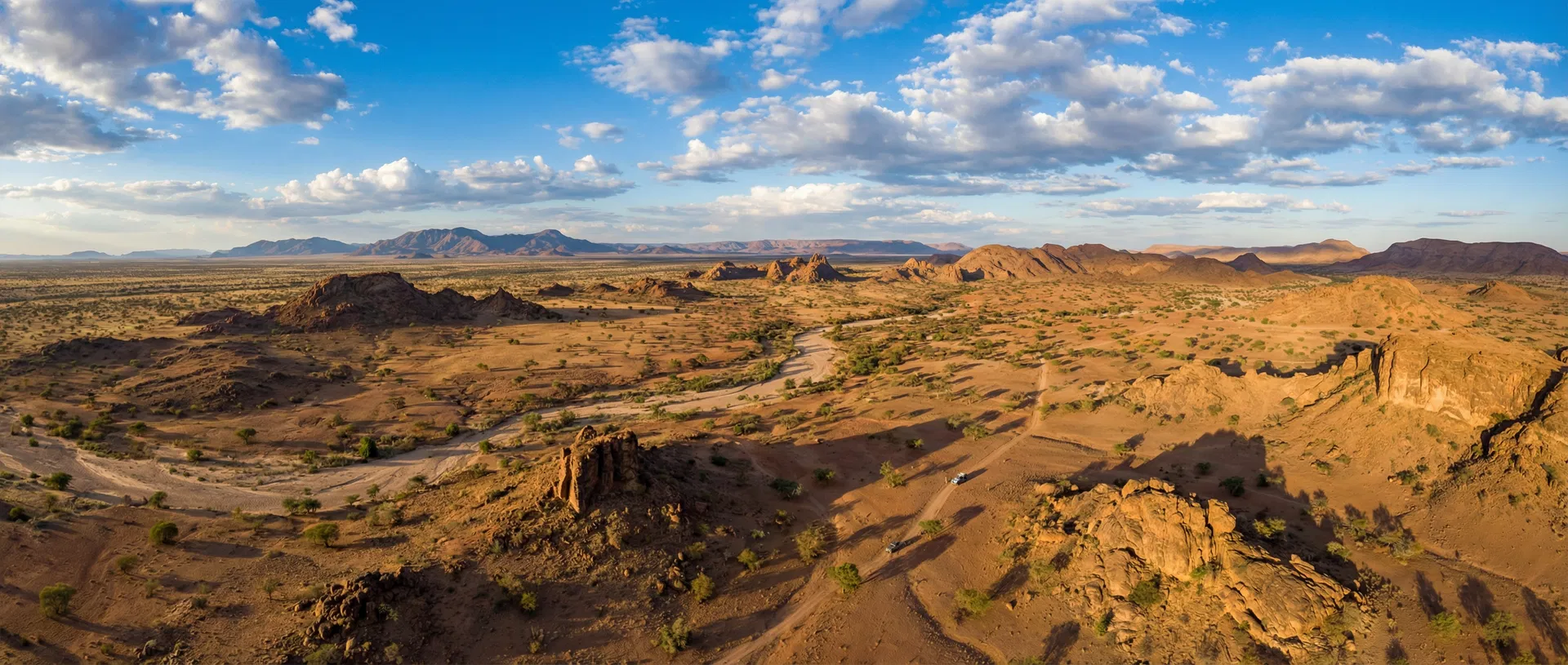 Kunene Region aerial view