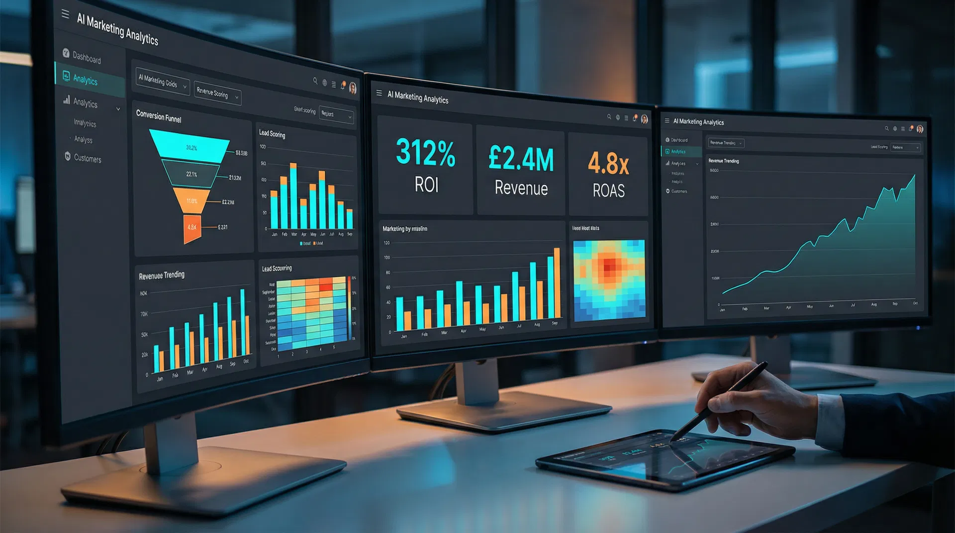 AI Growth ROI Dashboard