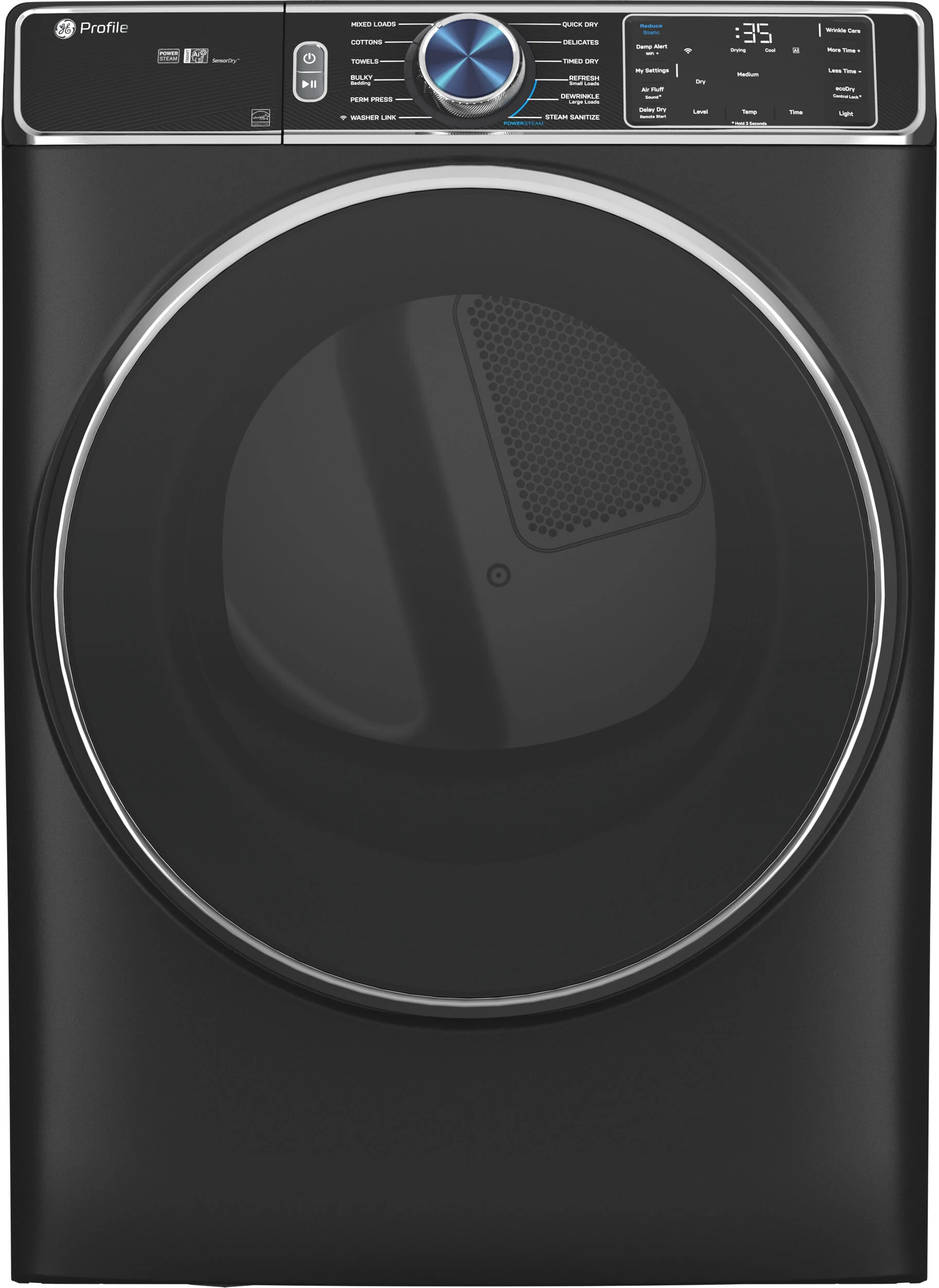 GE Profile 5.0 cu. ft. Smart Front Load Washer with UltraFresh Vent System with OdorBlock™ and Sanitize with Oxi