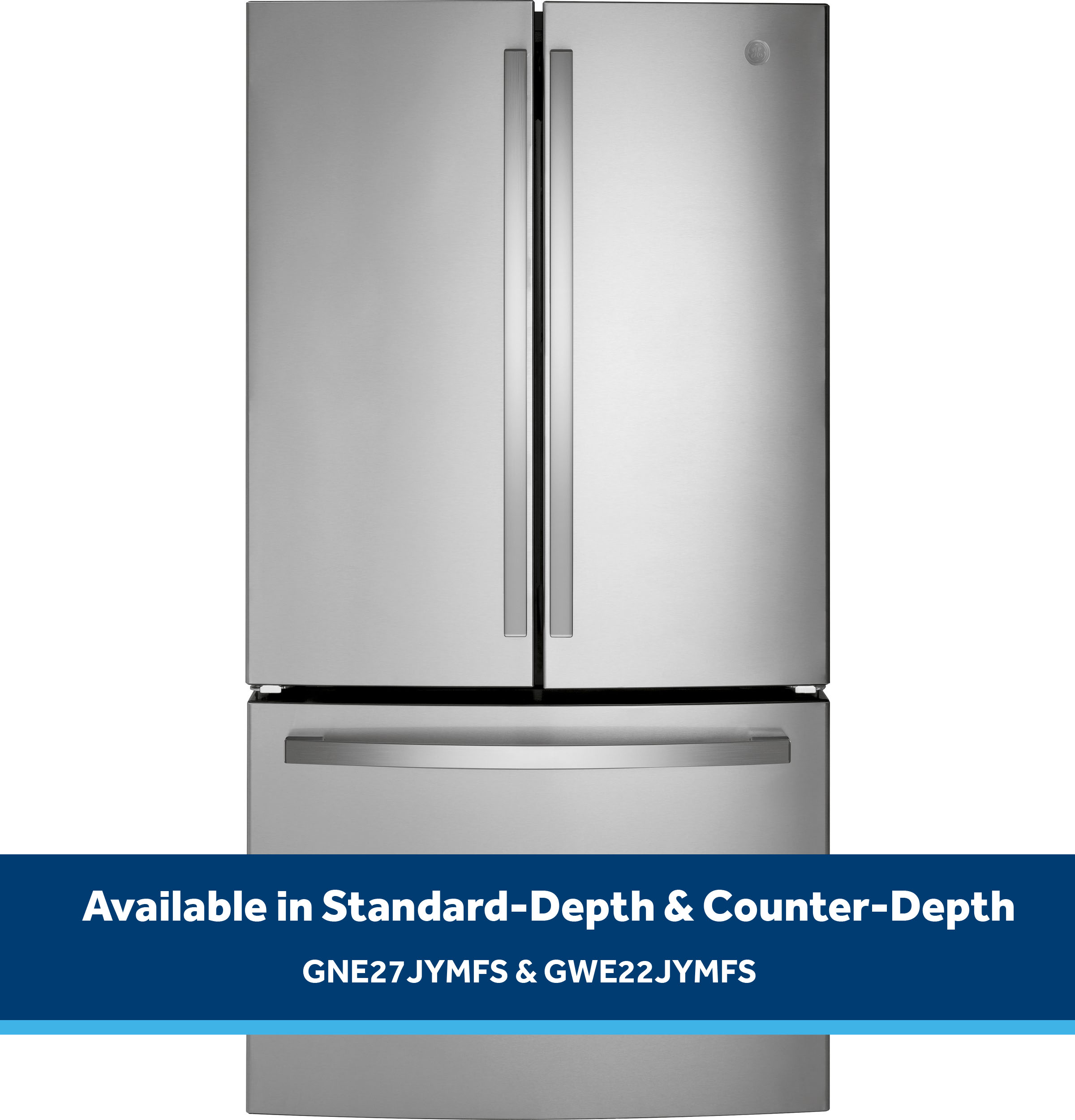 GE 27.0 Cu. Ft. French-Door Refrigerator