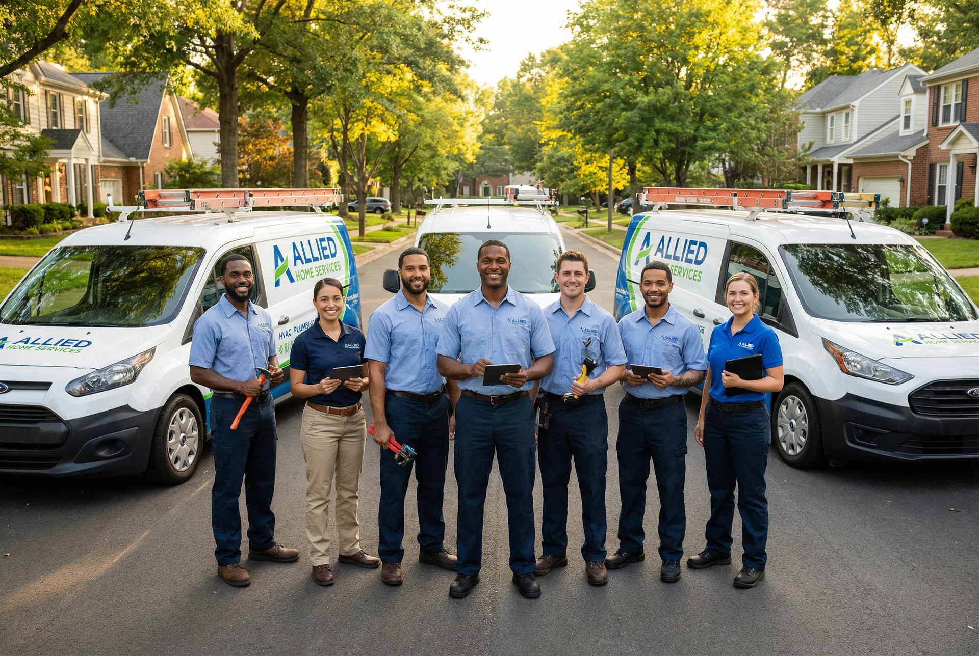 Home service team