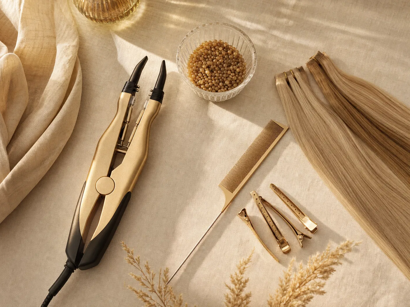 Professional keratin extension tools