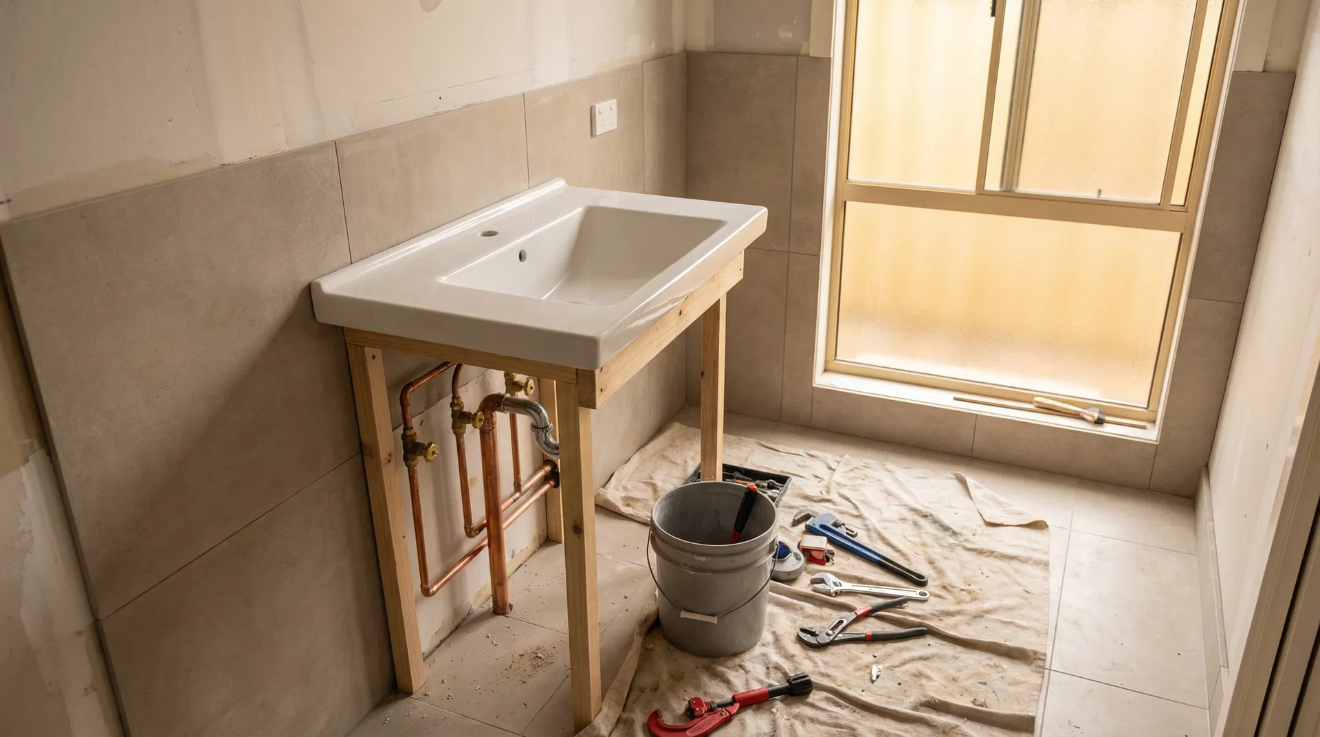 Kitchen Sink Replacement & Pipe Repair