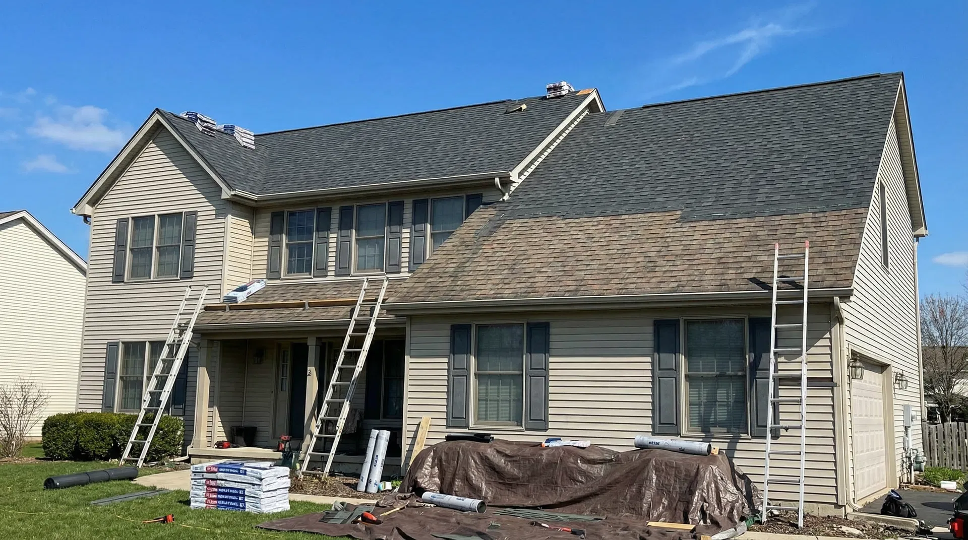 Full Roof Shingle Replacement
