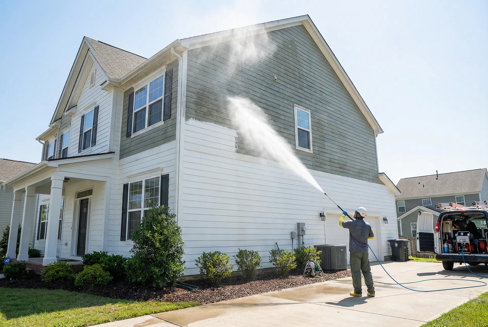 House Exterior Cleaning