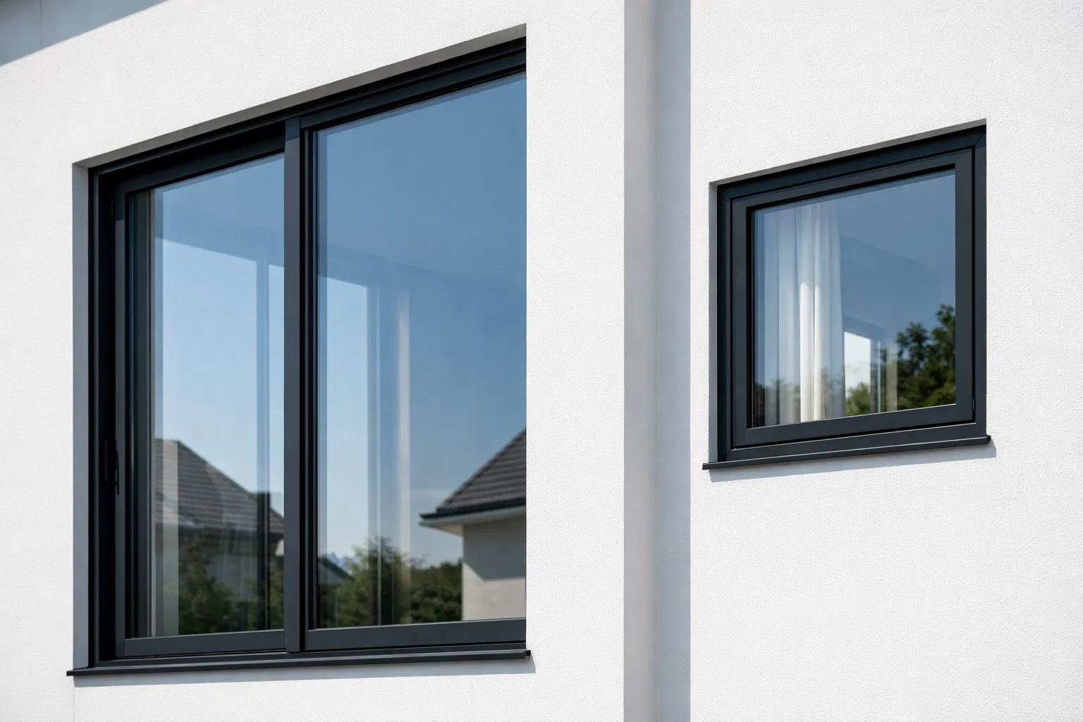 Janelas Modernas em Preto