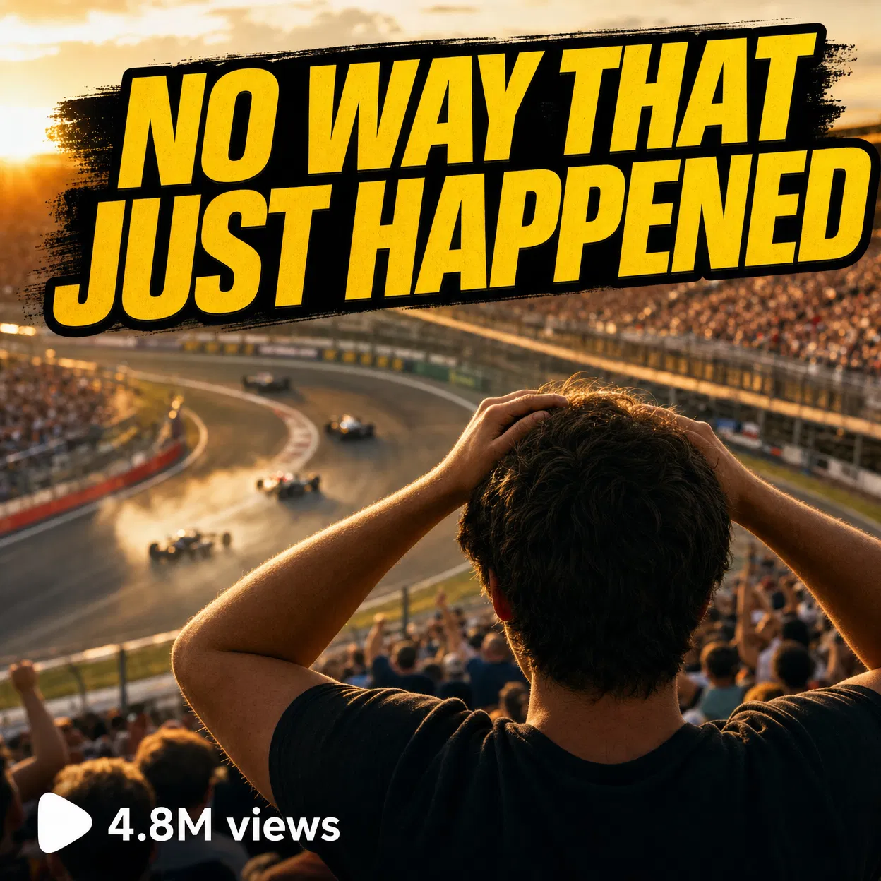 Earned post — motorsport reaction