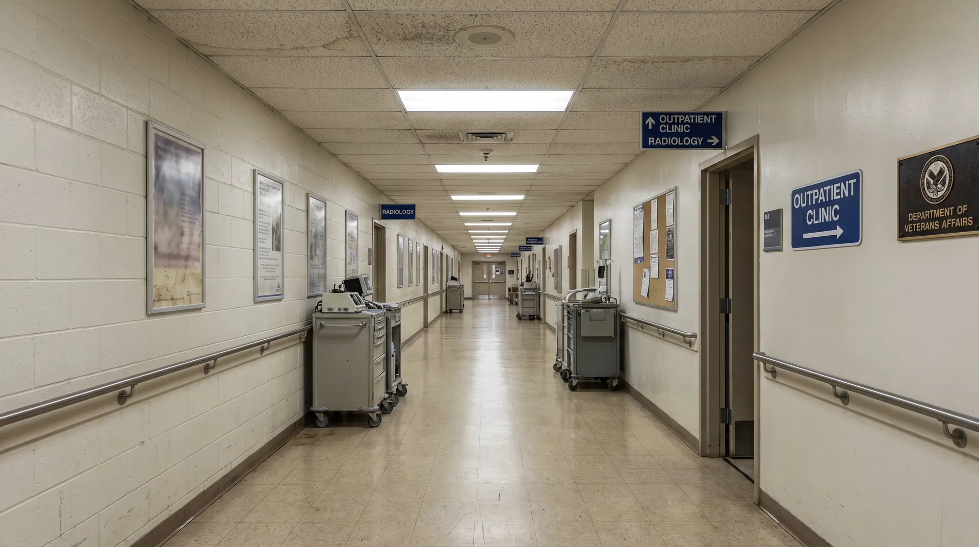 Before — VA Medical Corridor