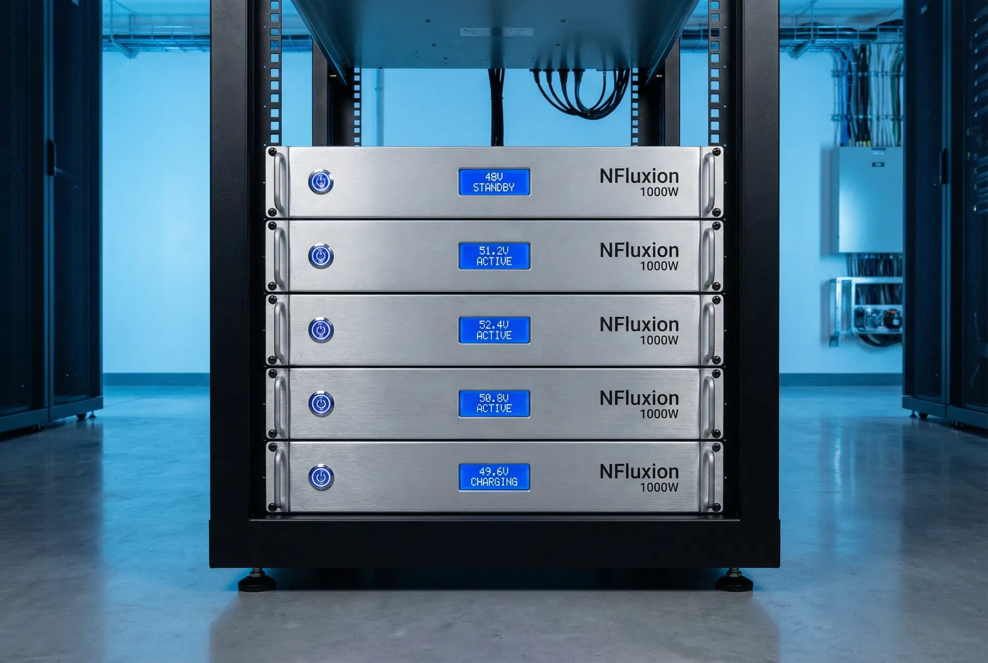 NFluxion 5-unit rack stack