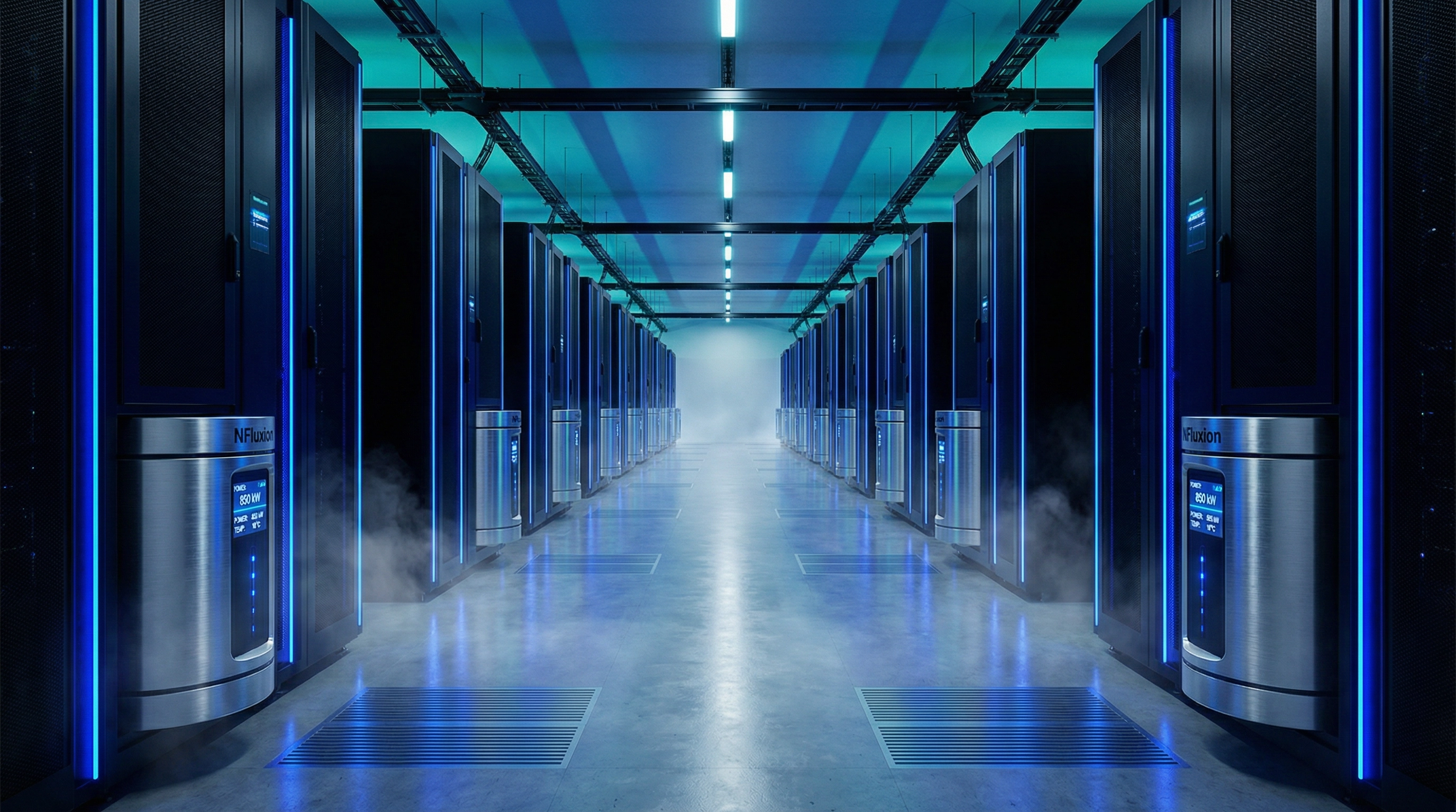 NFluxion HYPERCAP 480V DC in NVIDIA GB300 rack