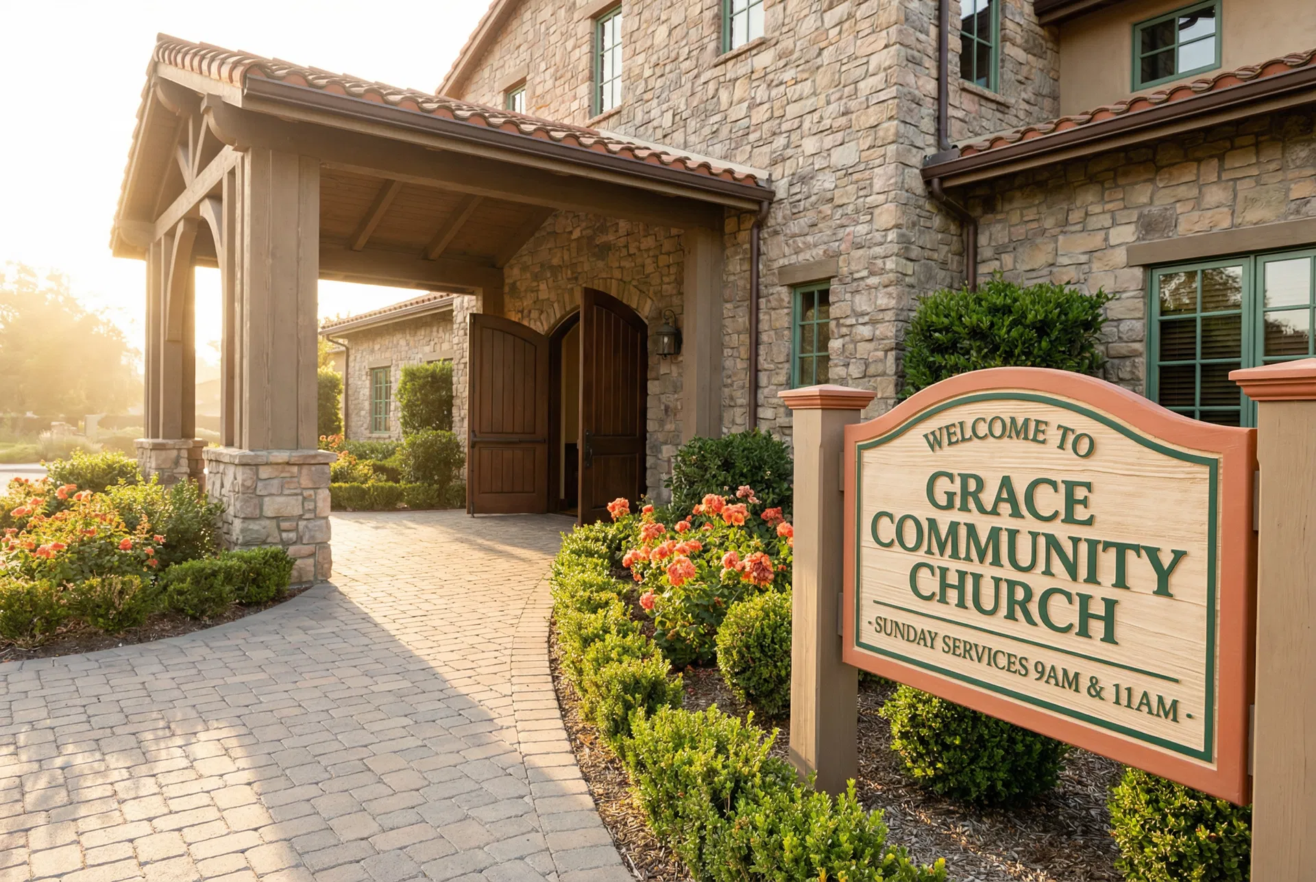 Church with welcoming digital and physical presence