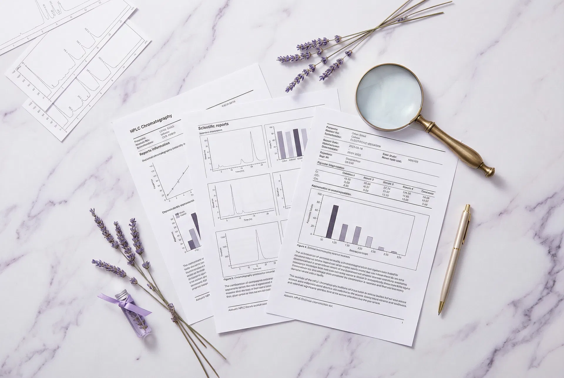 Certificate of Analysis documentation
