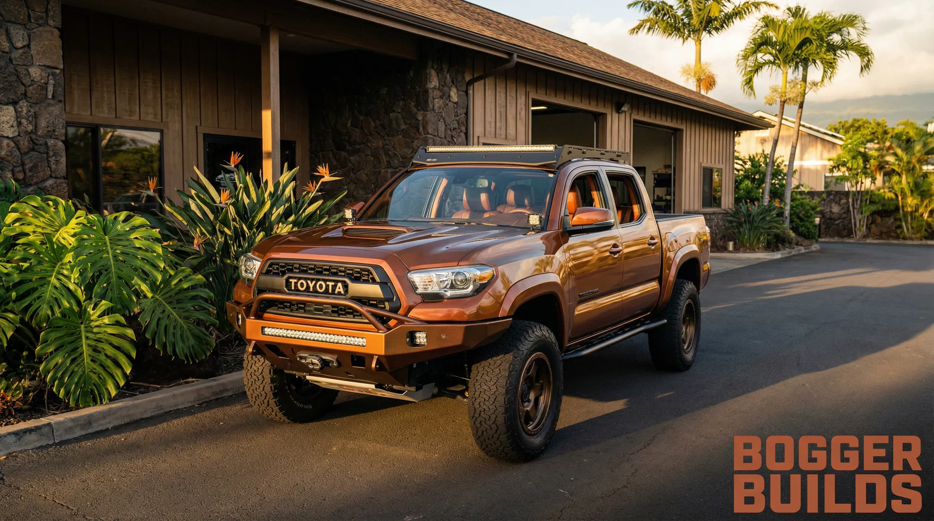 Custom built Toyota Tacoma