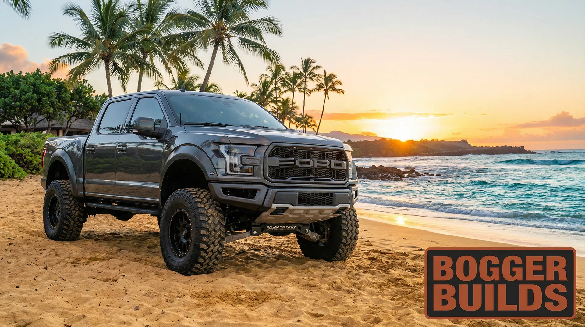 Lifted Ford F-150 Raptor