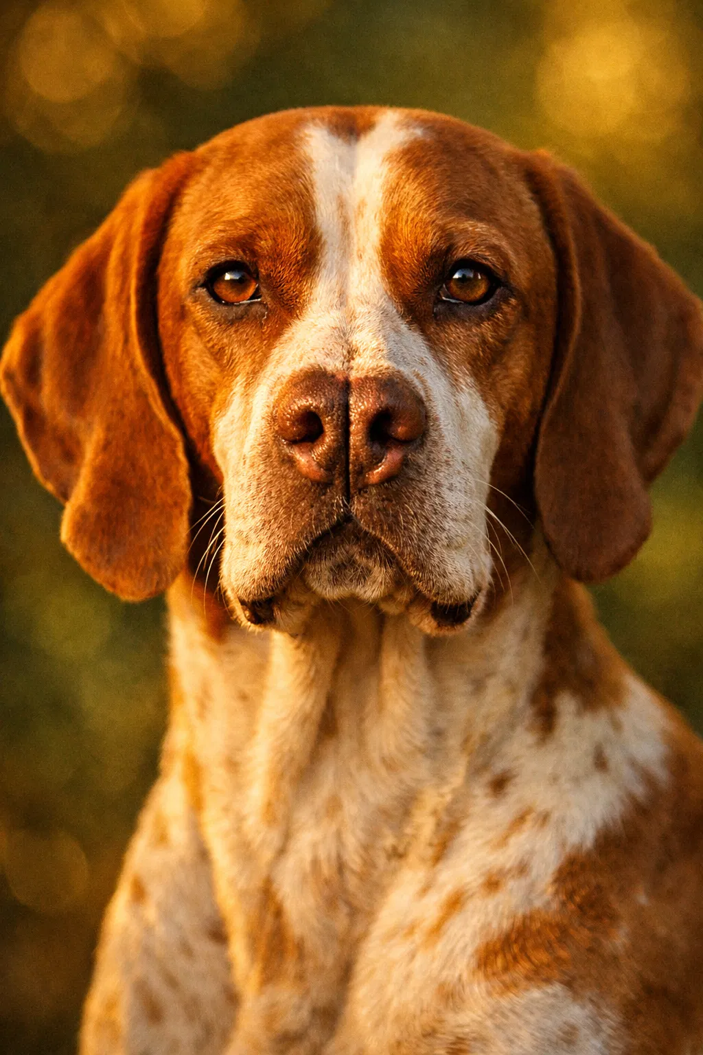 Retrato de perro exótico