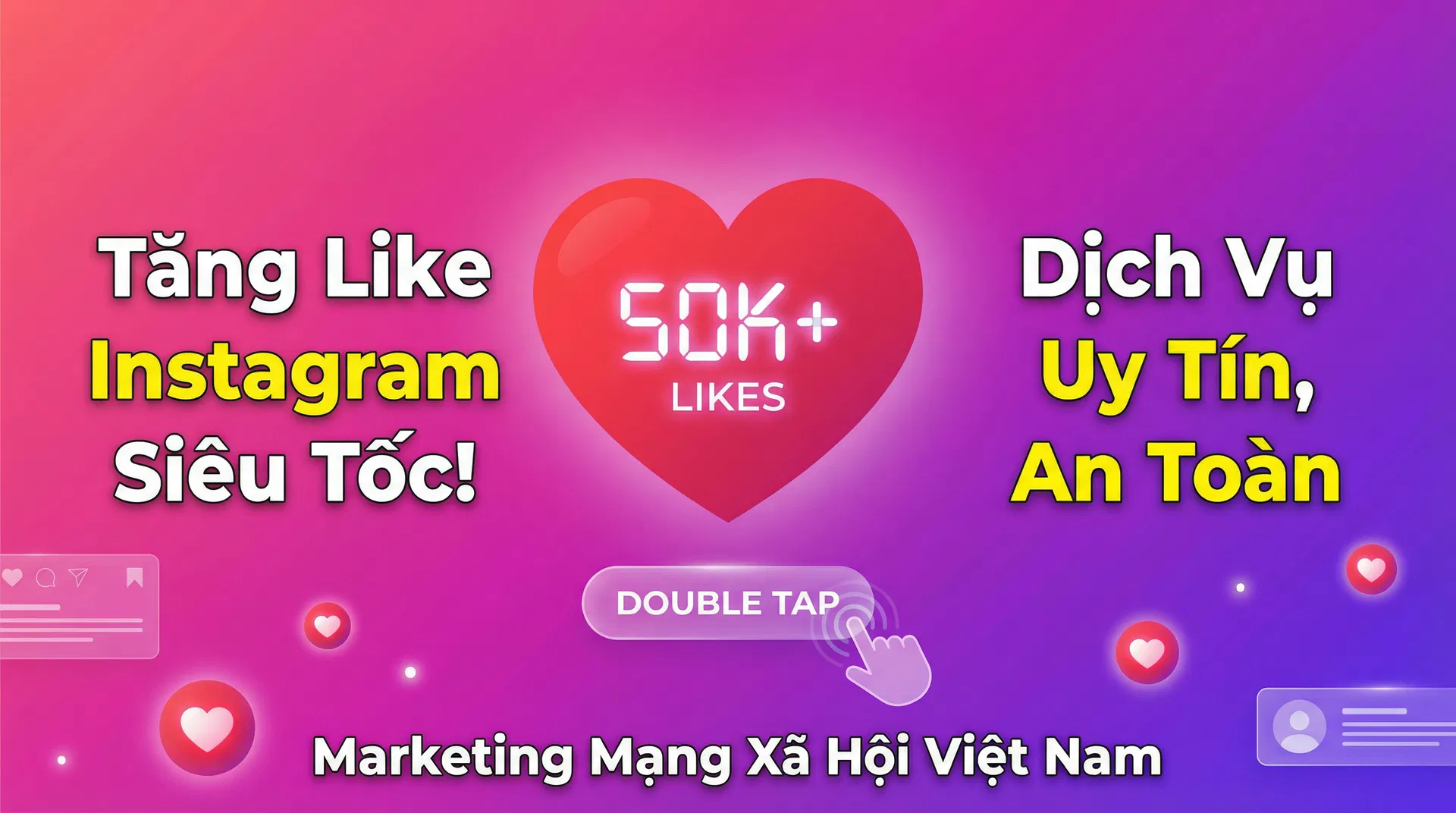 Tăng Like Bài Viết Instagram