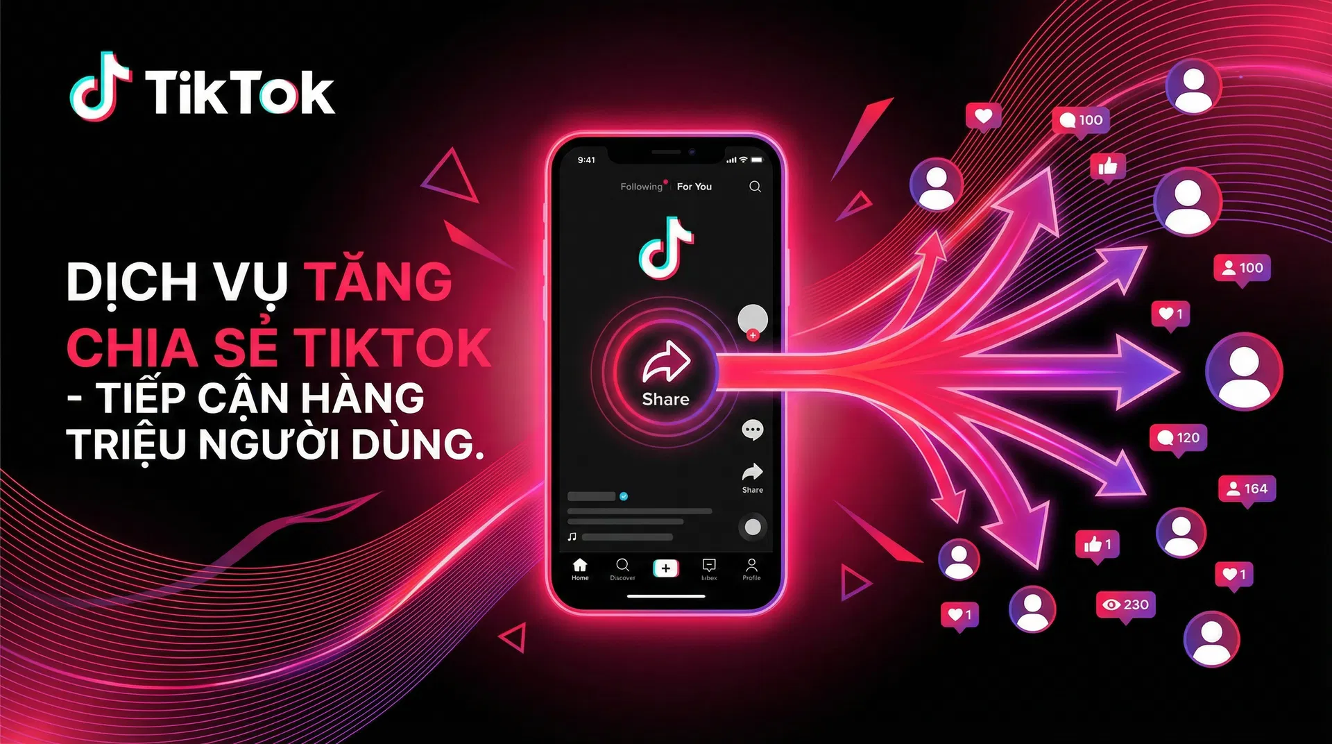 Dịch vụ chia sẻ video TikTok