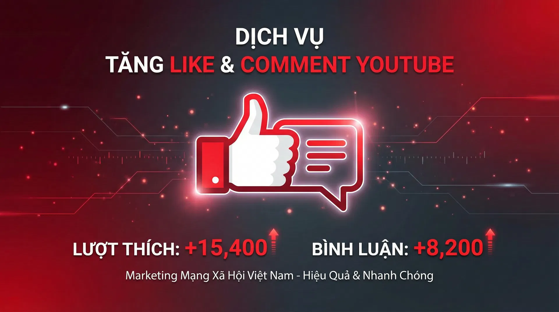 Dịch vụ tăng like bình luận YouTube
