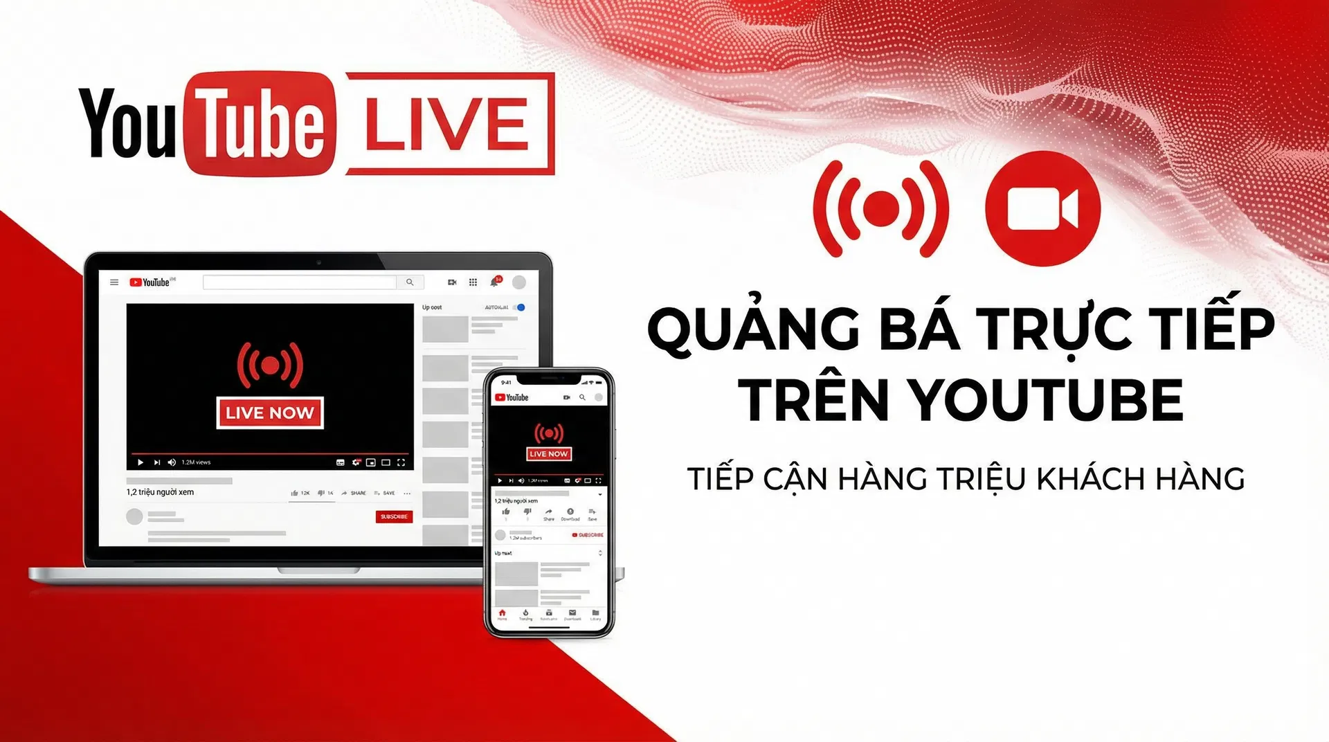 Dịch vụ Mắt Livestream YouTube của HackLike17