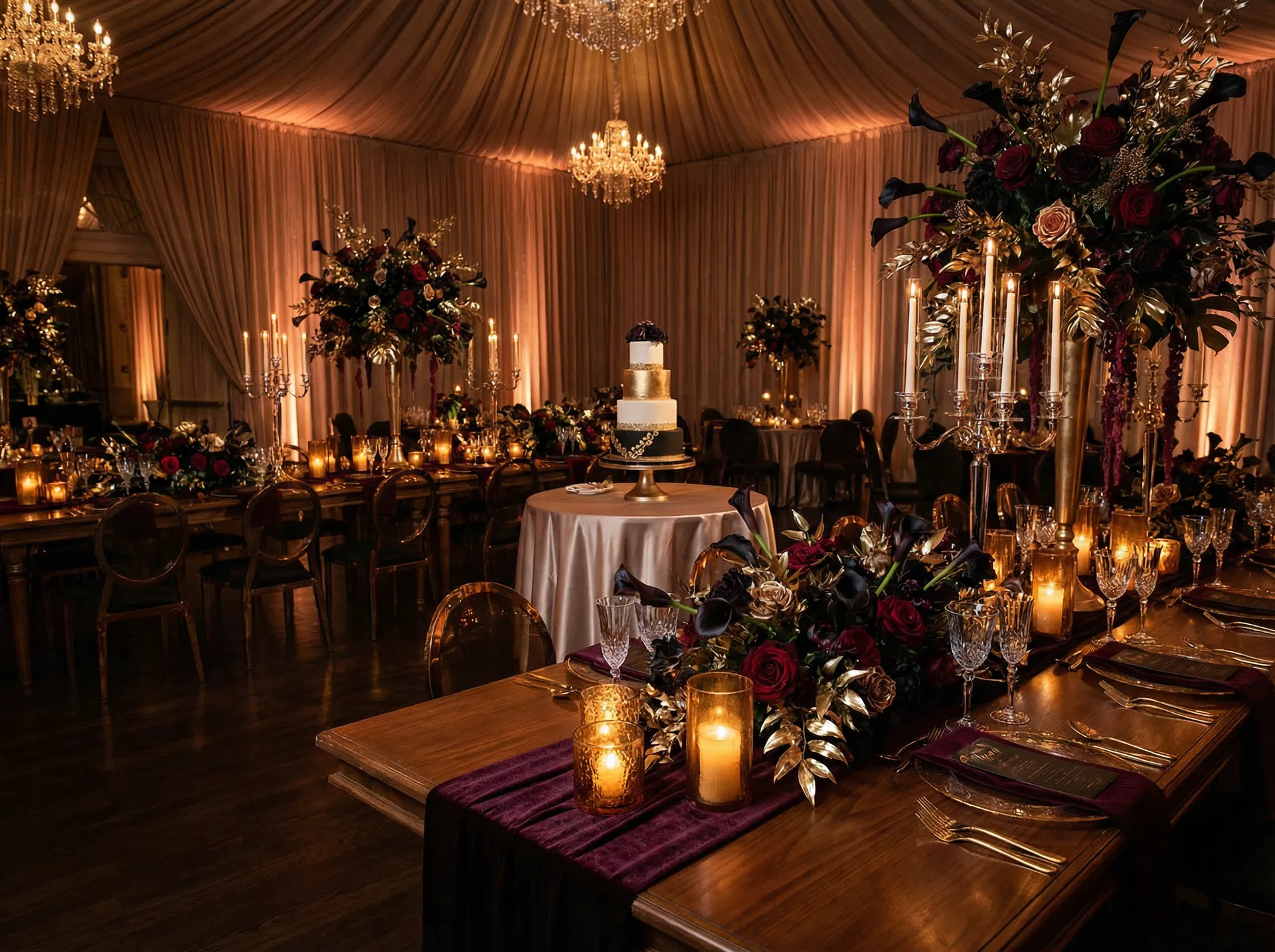 حفل عيد ميلاد فاخر