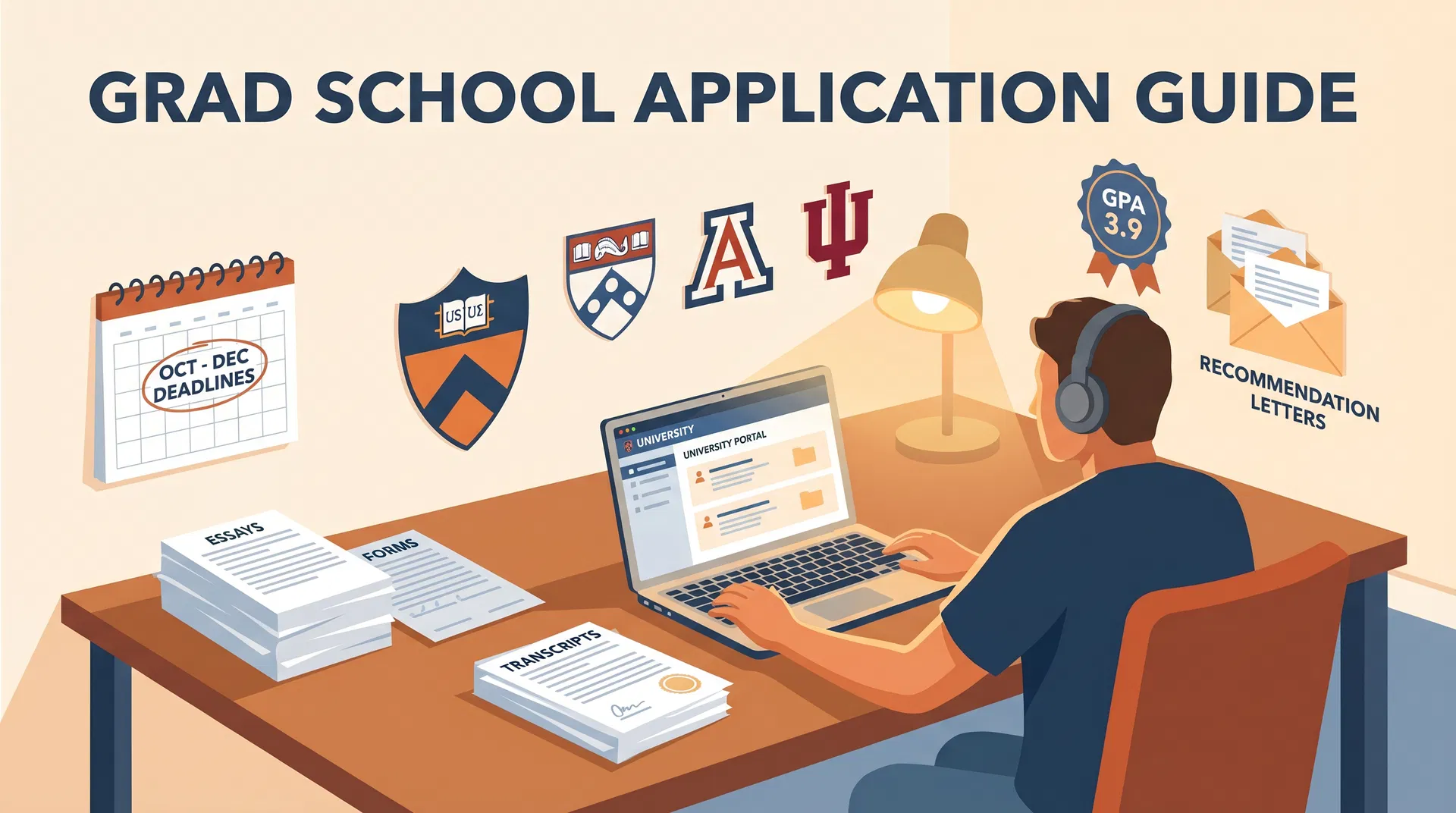 美國研究所申請完整指南：從準備到錄取的每一步