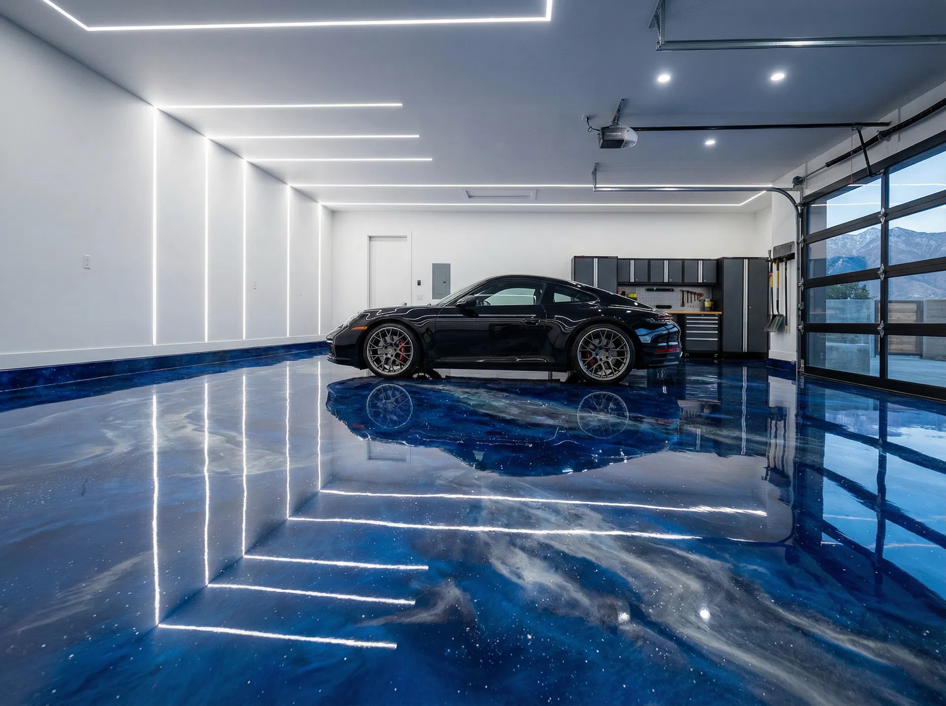 Metallic Epoxy — Luxury Garage Floor