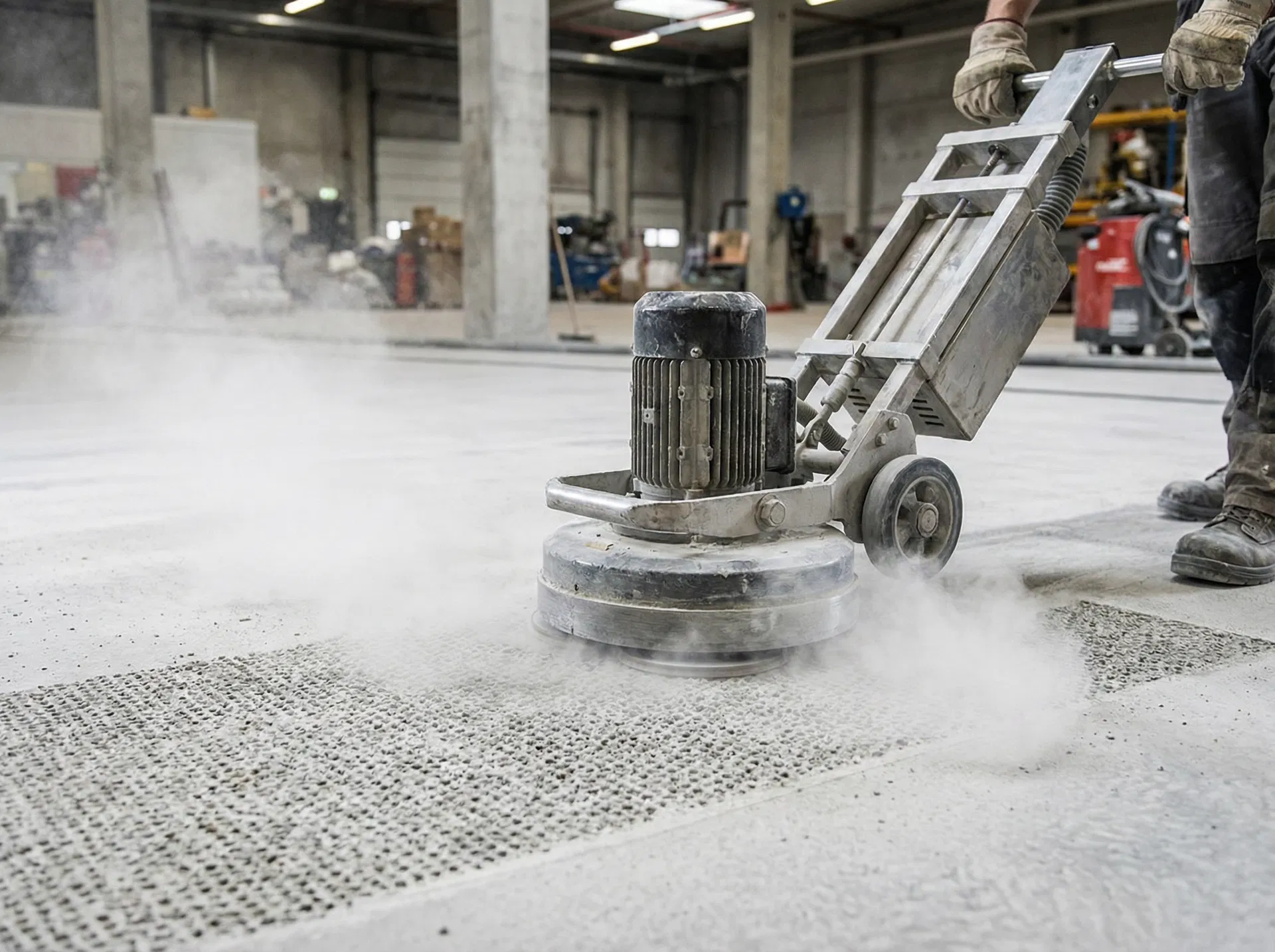 Diamond grinding for surface profiling