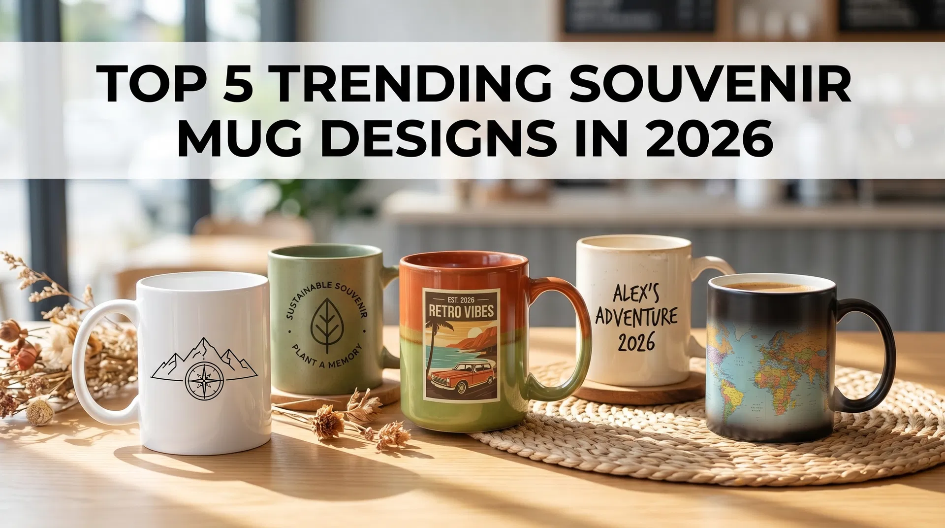 Top 5 Trending Souvenir Mug Designs in 2026: What Retailers Are Stocking and Why